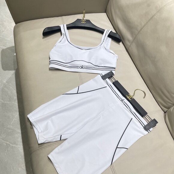 ALO yoga fitness short yoga suit sports suit - Picture 9 of 11